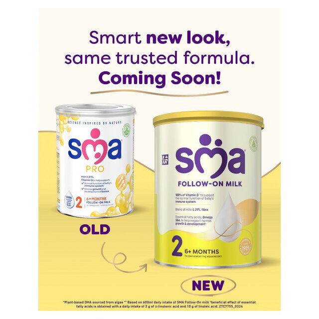 SMA Pro 2 Follow-on Milk Powder, 6 mths+ thumbnail 10