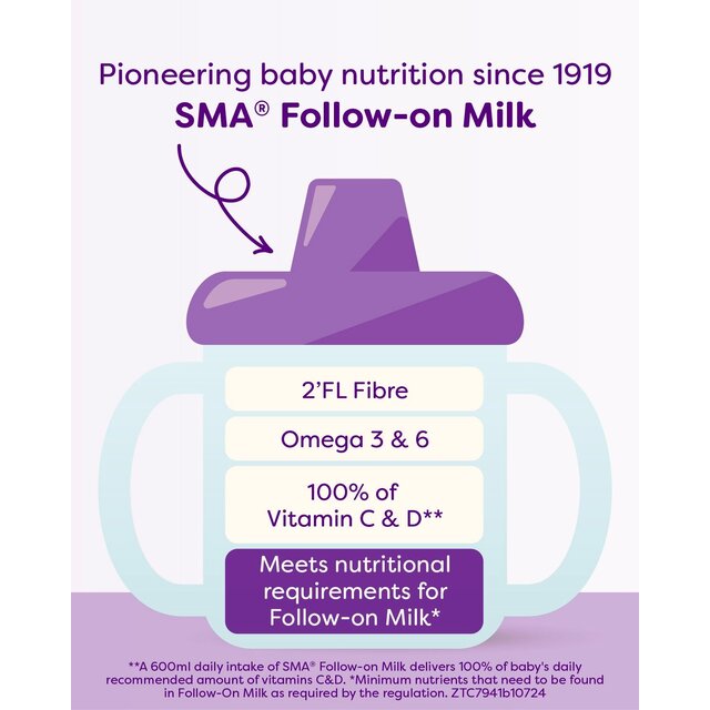 SMA Pro 2 Follow-on Milk Powder, 6 mths+ thumbnail 6