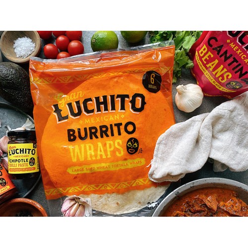 Gran Luchito Soft Burrito Shell Tortilla Wraps thumbnail 2