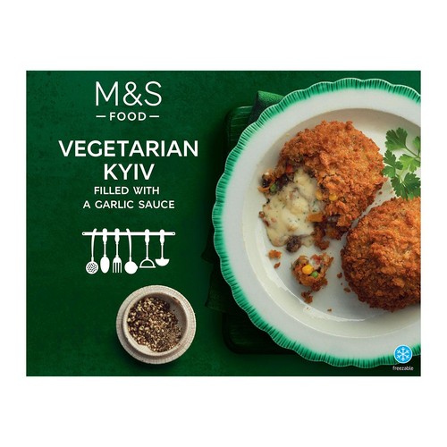 M&S Vegetarian Kyivs