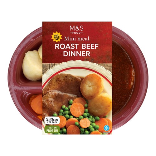 M&S Roast Beef Dinner Mini Meal