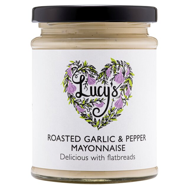 Lucys Dressings Garlic & Black Pepper Mayonnaise thumbnail 2
