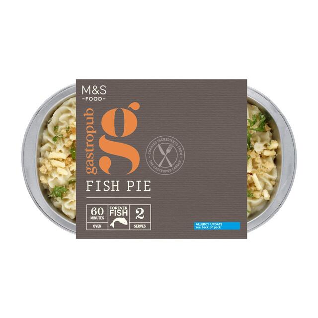 M&S Gastropub Fish Pie Main for Two
