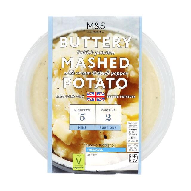 M&S Buttery Mash Potato