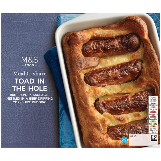 M&S Toad In The Hole Meal to Share
