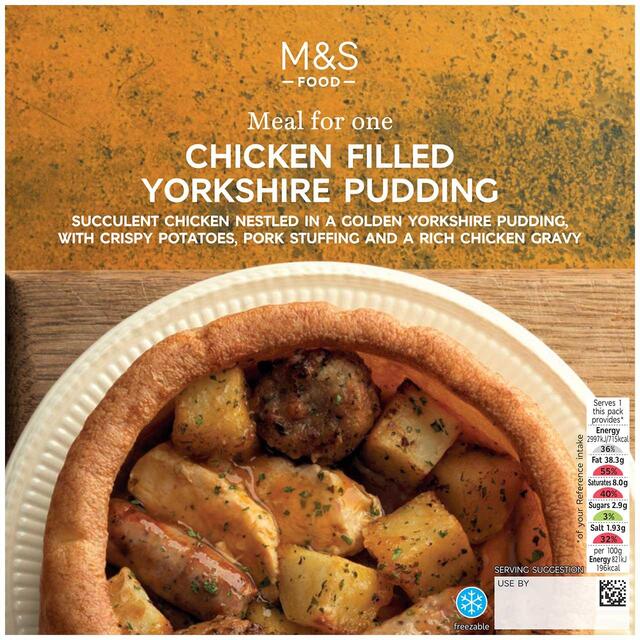 M&S Chicken Filled Giant Yorkshire Pudding