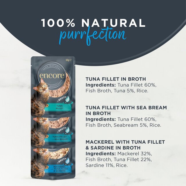 Encore Cat Broth Pouch Fish Selection thumbnail 3
