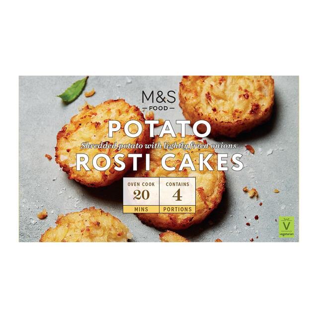 M&S 4 Potato Rosti Cakes