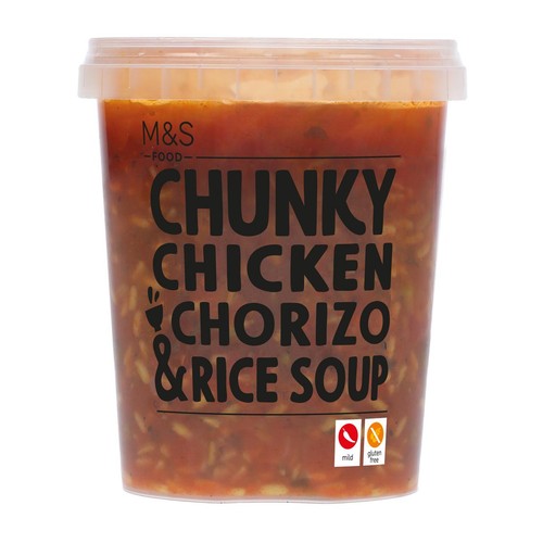 M&S Chunky Chicken & Chorizo Soup