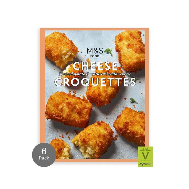 M&S 6 Cheddar Cheese Croquettes thumbnail 2