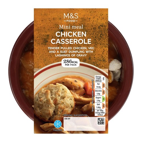 M&S Chicken & Dumpling Casserole Mini Meal thumbnail 2