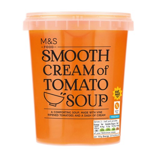 M&S Smooth Cream of Tomato Soup