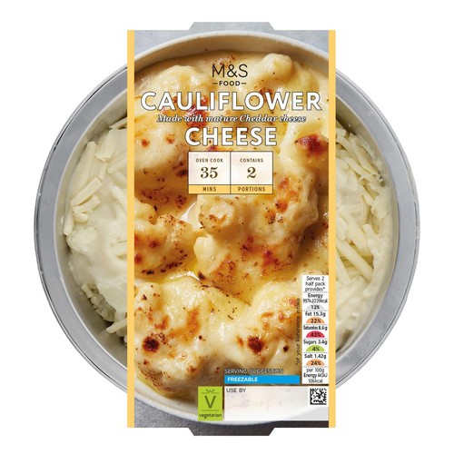 M&S Cauliflower Cheese with Mature Cheddar Cheese thumbnail 2