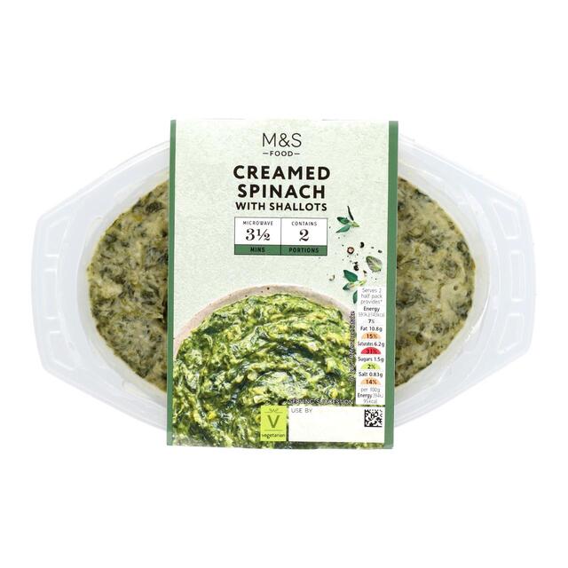 M&S Creamed Spinach
