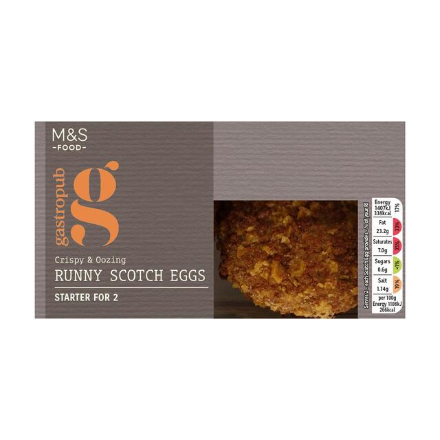 M&S Gastropub 2 Scotch Eggs Starter thumbnail 2
