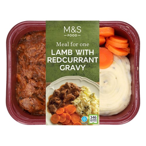 M&S Lamb with Redcurrant Gravy & Mash