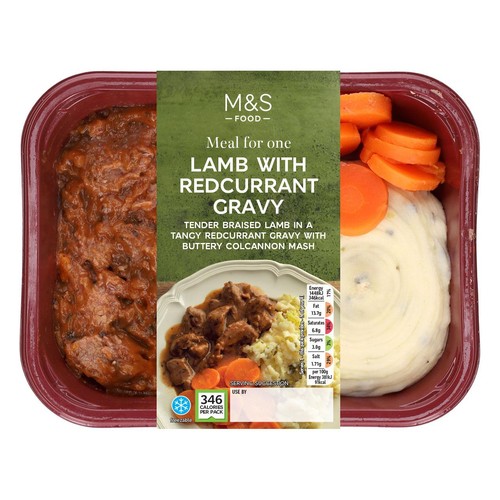 M&S Lamb with Redcurrant Gravy & Mash thumbnail 2