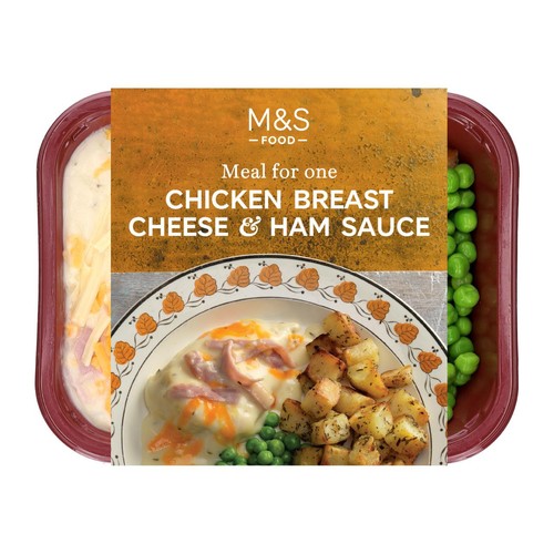 M&S Chicken Breast in Cheese & Ham Sauce
