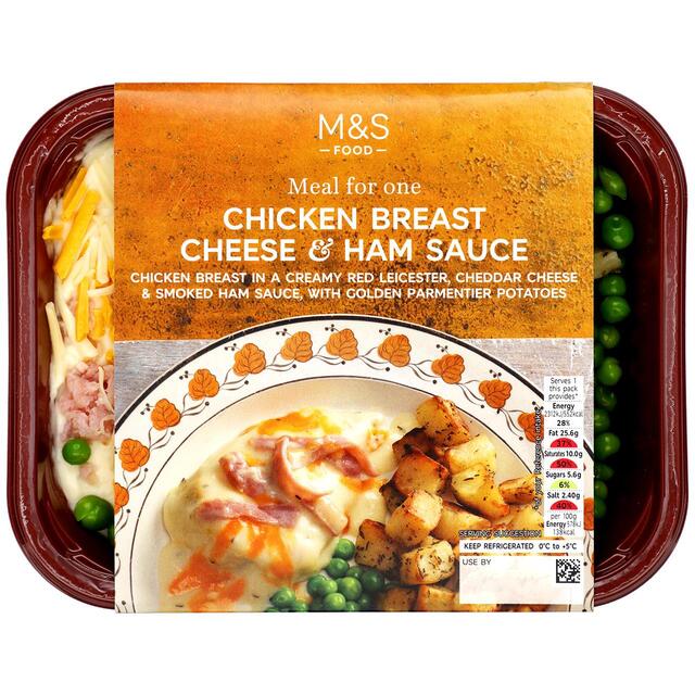M&S Chicken Breast in Cheese & Ham Sauce