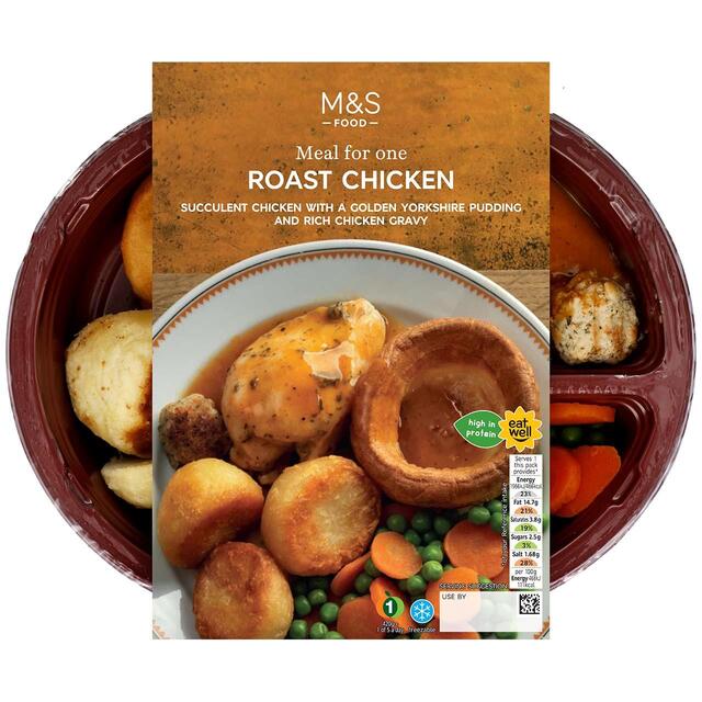 M&S Roast Chicken Dinner