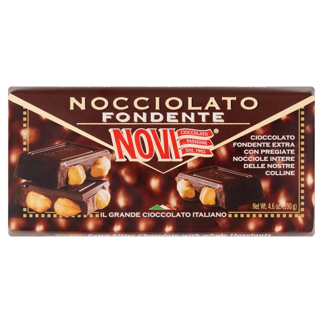Novi Nocciolato Dark Chocolate with Whole Hazelnuts