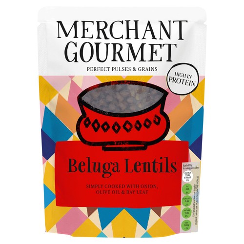 Merchant Gourmet Beluga Lentils thumbnail 2