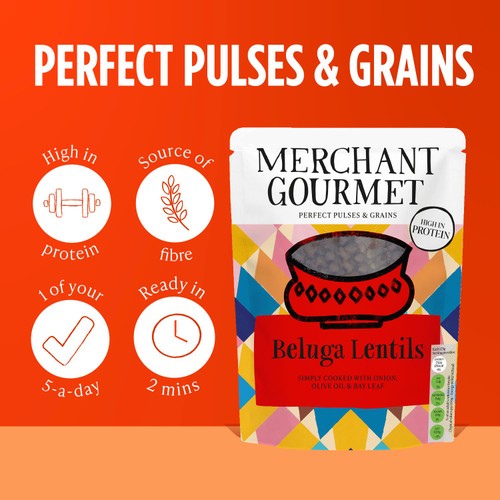 Merchant Gourmet Beluga Lentils thumbnail 3