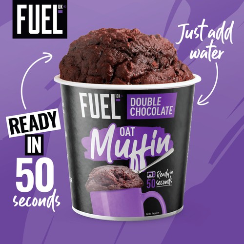 FUEL 10K Chocolate Oat Muffin Protein Snack Pot thumbnail 7