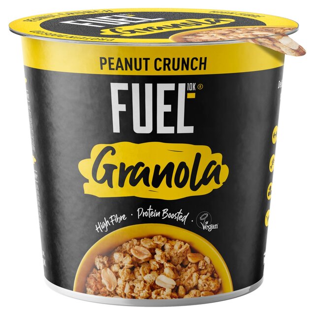 FUEL 10K Peanut Crunch Protein Granola Cereal Pot