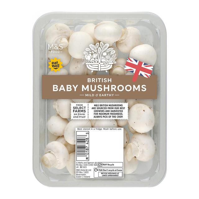 M&S Baby Mushrooms thumbnail 3