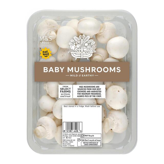 M&S Baby Mushrooms thumbnail 4