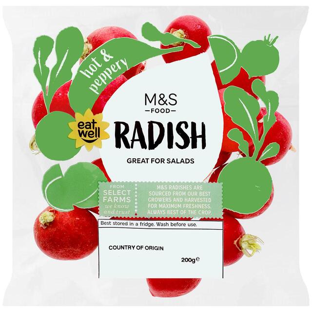 M&S Hot & Crunchy Radishes