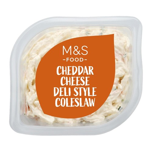 M&S Cheddar Cheese Deli Style Coleslaw