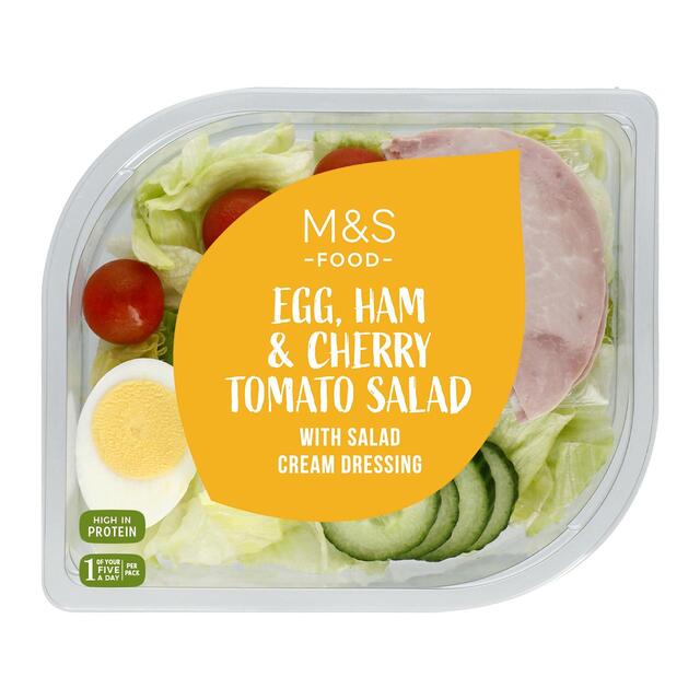 M&S Egg, Ham & Cherry Tomato Salad