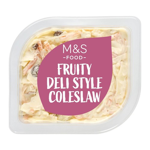 M&S Fruity Deli Style Coleslaw