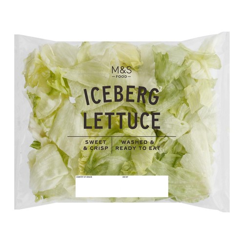 M&S Iceberg Lettuce Washed & Ready to Eat thumbnail 2