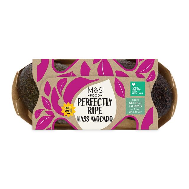 M&S Perfectly Ripe Medium Hass Avocados