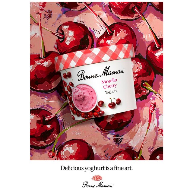 Bonne Maman Morello Cherry Yoghurt thumbnail 2