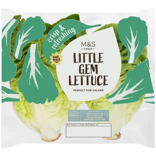 M&S Little Gem Lettuce thumbnail 2