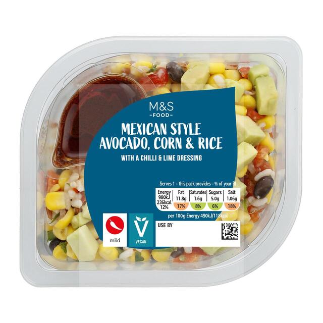 M&S Mexican Rice & Avocado thumbnail 2