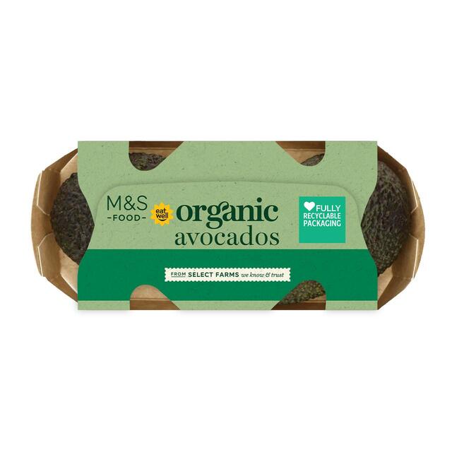 M&S Organic Perfectly Ripe Avocados thumbnail 2