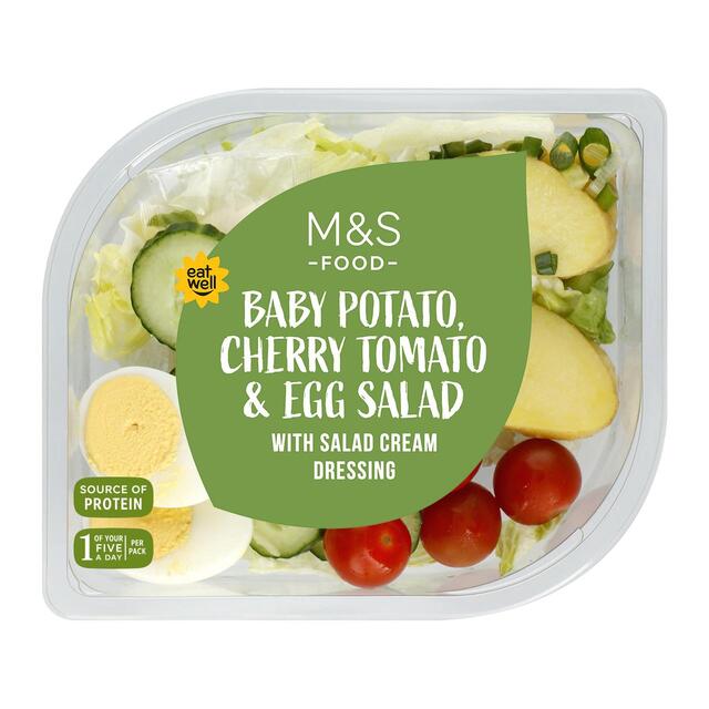 M&S New Potato, Cherry Tomato & Egg Salad