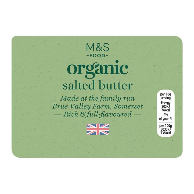 M&S Organic British Salted Butter thumbnail 2