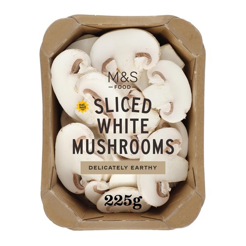 M&S Sliced White Mushrooms