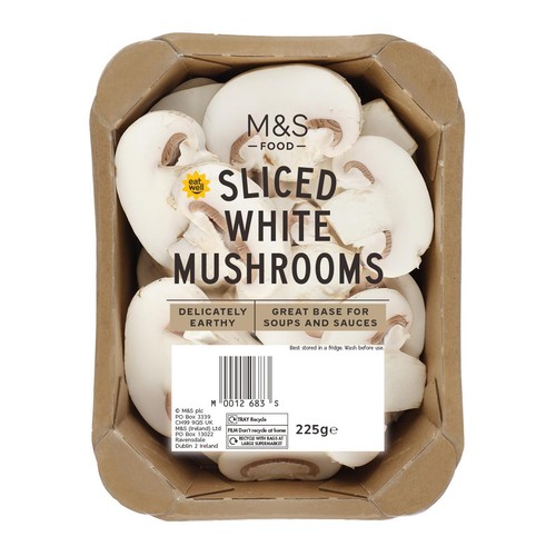 M&S Sliced White Mushrooms thumbnail 2