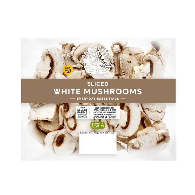 M&S Sliced White Mushrooms thumbnail 2