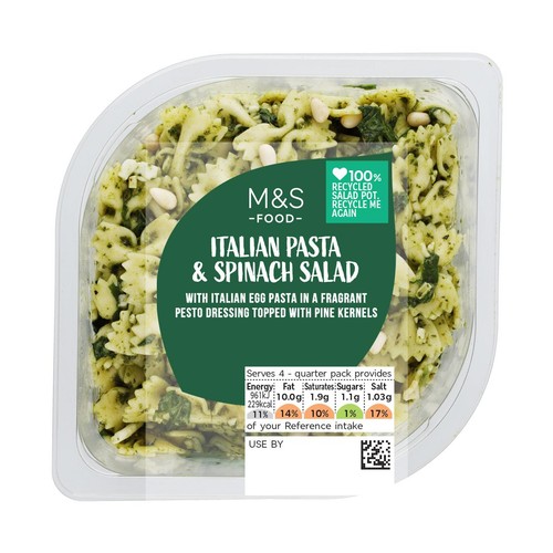 M&S Italian Pasta & Spinach Salad thumbnail 2