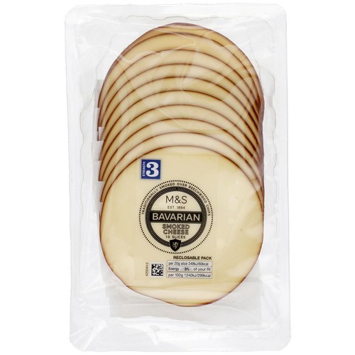 M&S Bavarian Smoked Cheese 10 Slices