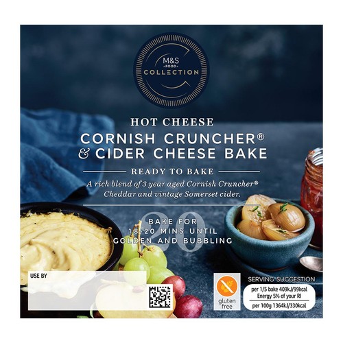 M&S Collection Cornish Cruncher & Cider Cheese Bake thumbnail 3