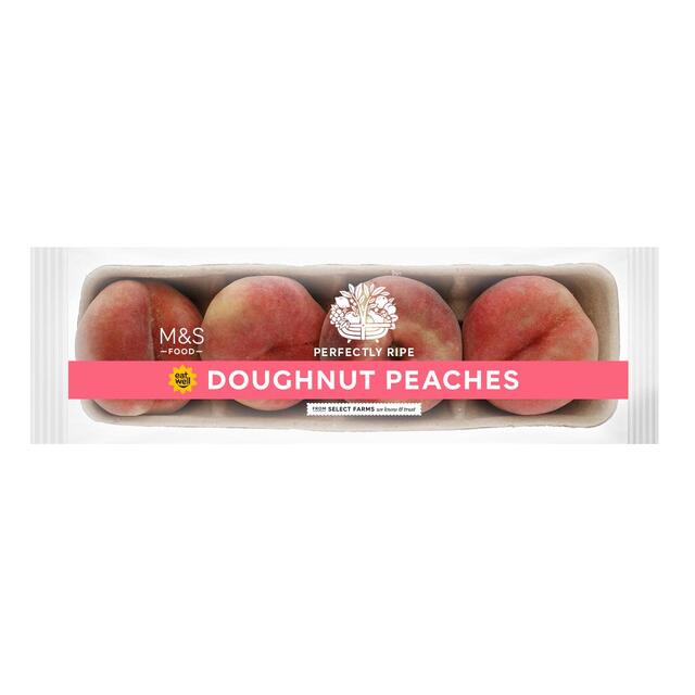 M&S Perfectly Ripe Doughnut Peaches